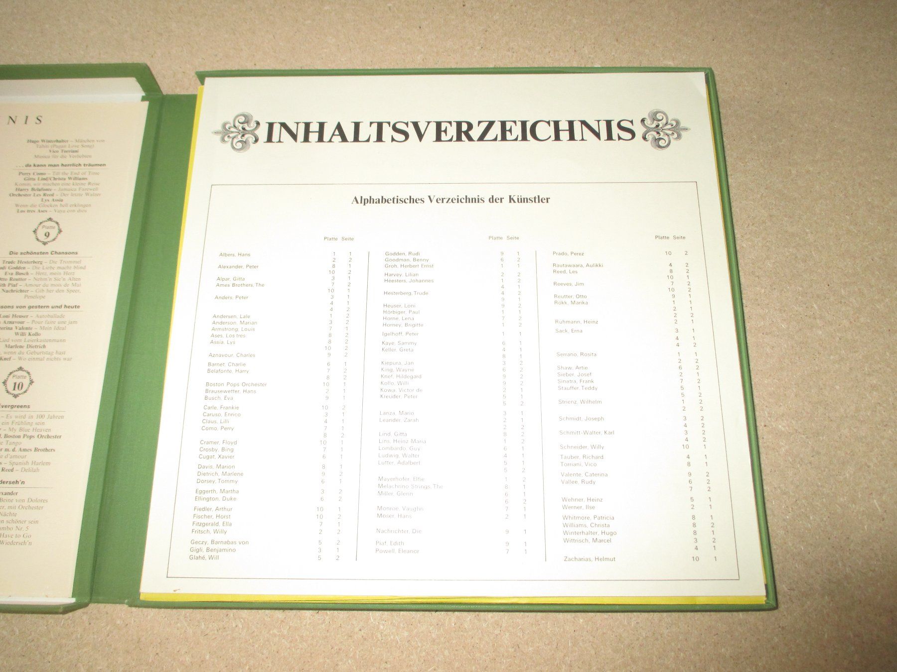 Vinyles: Es war einmal ......    87 Stars - 120 Melodien – D'occasion à Flims - Dorf par Stagediver 2
