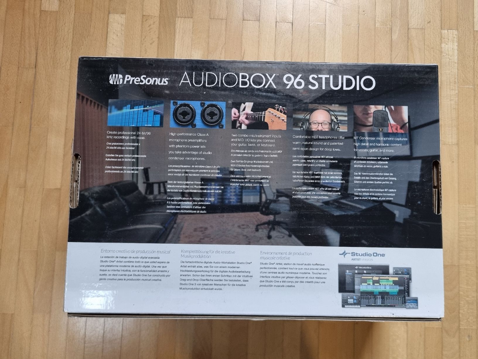 Registratori: PreSonus Audiobox 96 Studio Bundle, Interface, Musik Studio – Usato da Winterthur venduto da Belzarek 4