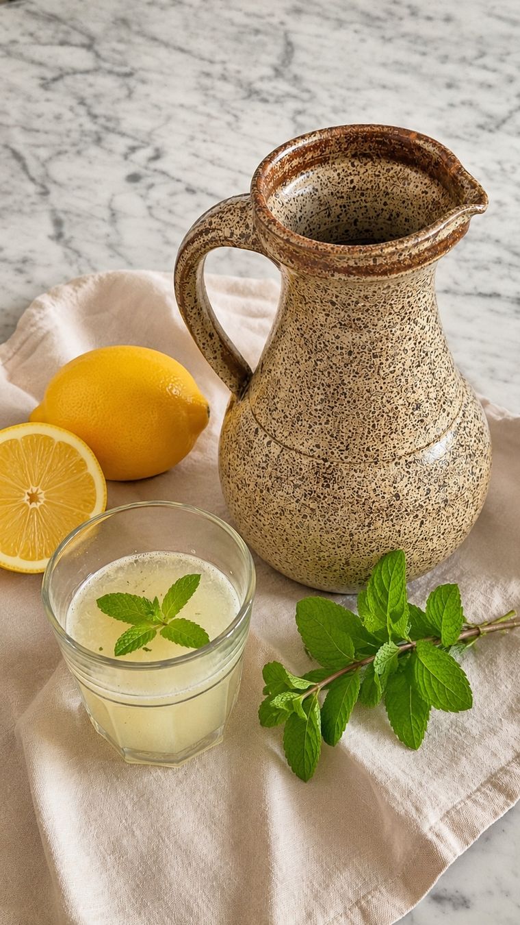 Caraffe: Pichet en céramique artisanale, aspect grès moucheté – Usato da Villars-sur-Glâne venduto da car_gjn7 3