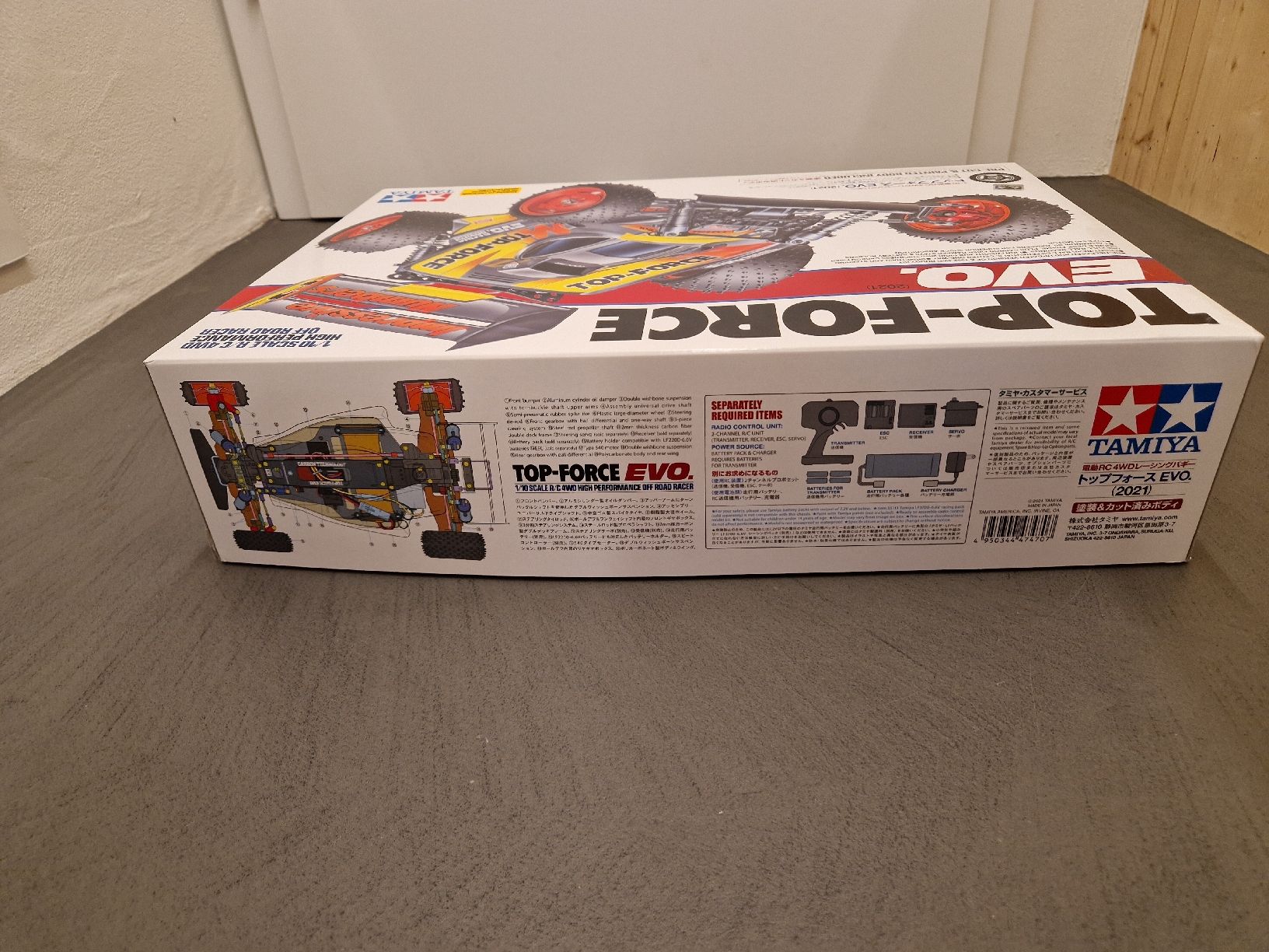 Tamiya Modellismo RC: Tamiya 47470 Top Force Evolution (2021) Bausatz, NEU – Nuovo e nell'imballaggio originale da Ersigen venduto da feldschen 3