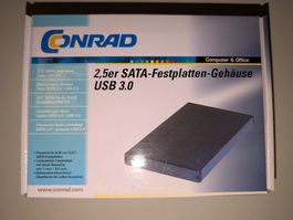 ICY Box für 2.5" SATA Festplatte USB 3.0