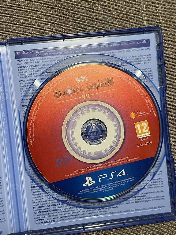 Giochi: PS4 Iron Man PS VR Game – Usato da Pfäffikon ZH venduto da PC86 1