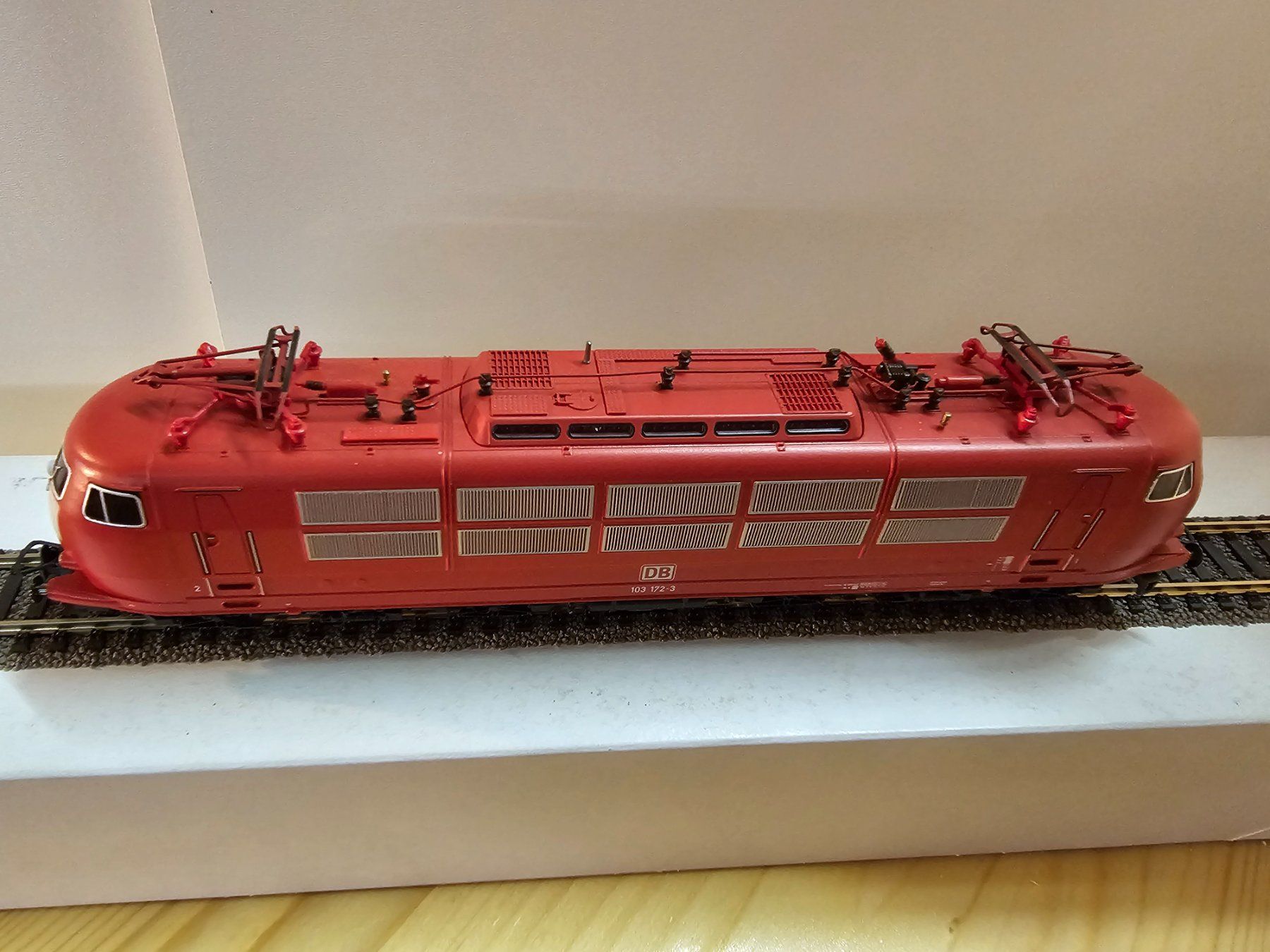Fleischmann Modellini di ferrovie: Fleischmann Baureihe 103 DB rot – Usato da Rheinfelden venduto da stephan28bike 5