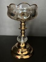 Kristallkerzenhalter im nordischen Stil H 20,D12 cm