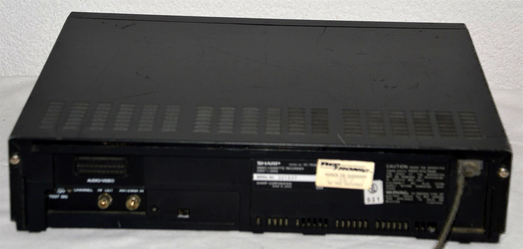 Sharp Registratori: Videorecorder VHS  Sharp VC-783S magnétoscope – Usato da Collonges venduto da arashee 5