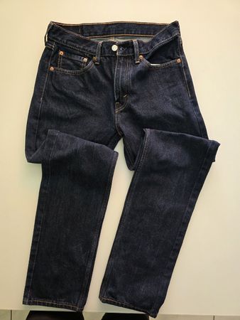 Jeans Levi's 505 W31 L34 dunkles Blau 