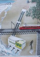Schulwandbild Erni – Hochdruckkraftwerk (1936) /@ro-tel