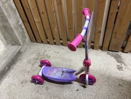 Monopattino 3 ruote unicorno viola per bambina, ottimo stato
