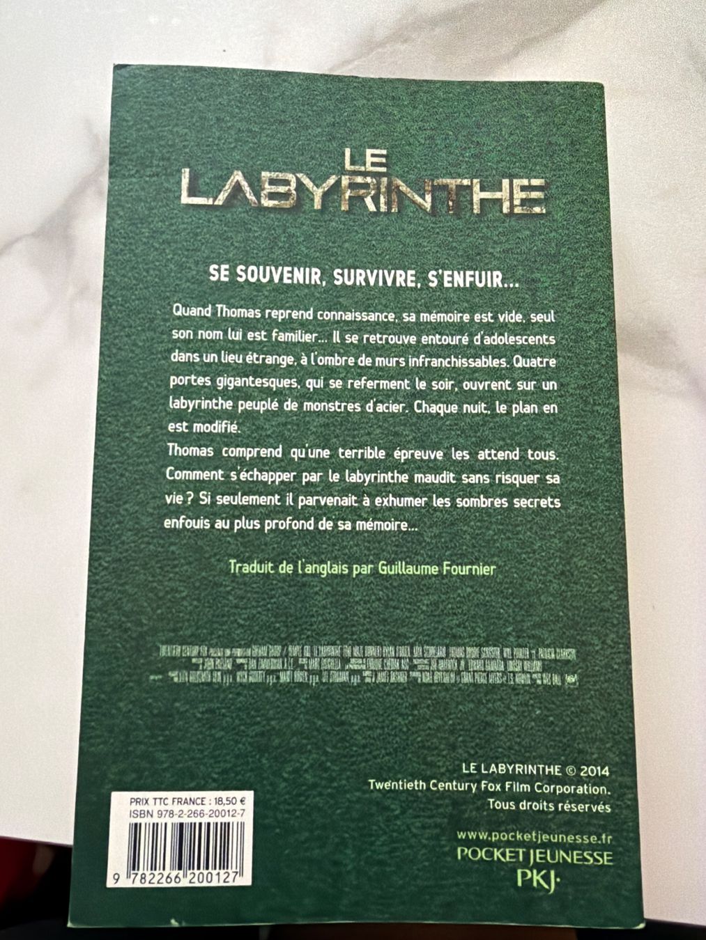 Libri: Livre Le Labyrinthe – Nuovo (secondo la descrizione) da Concise venduto da mauranou._ 1