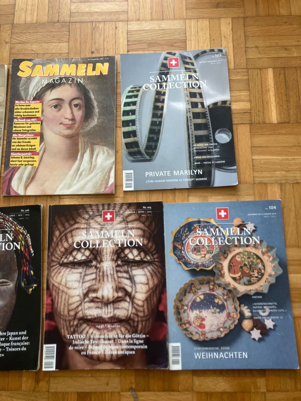 Zeitschriften & Magazine: 7 Sammeln Magazine – Gebraucht aus Basel von djwwpp 2