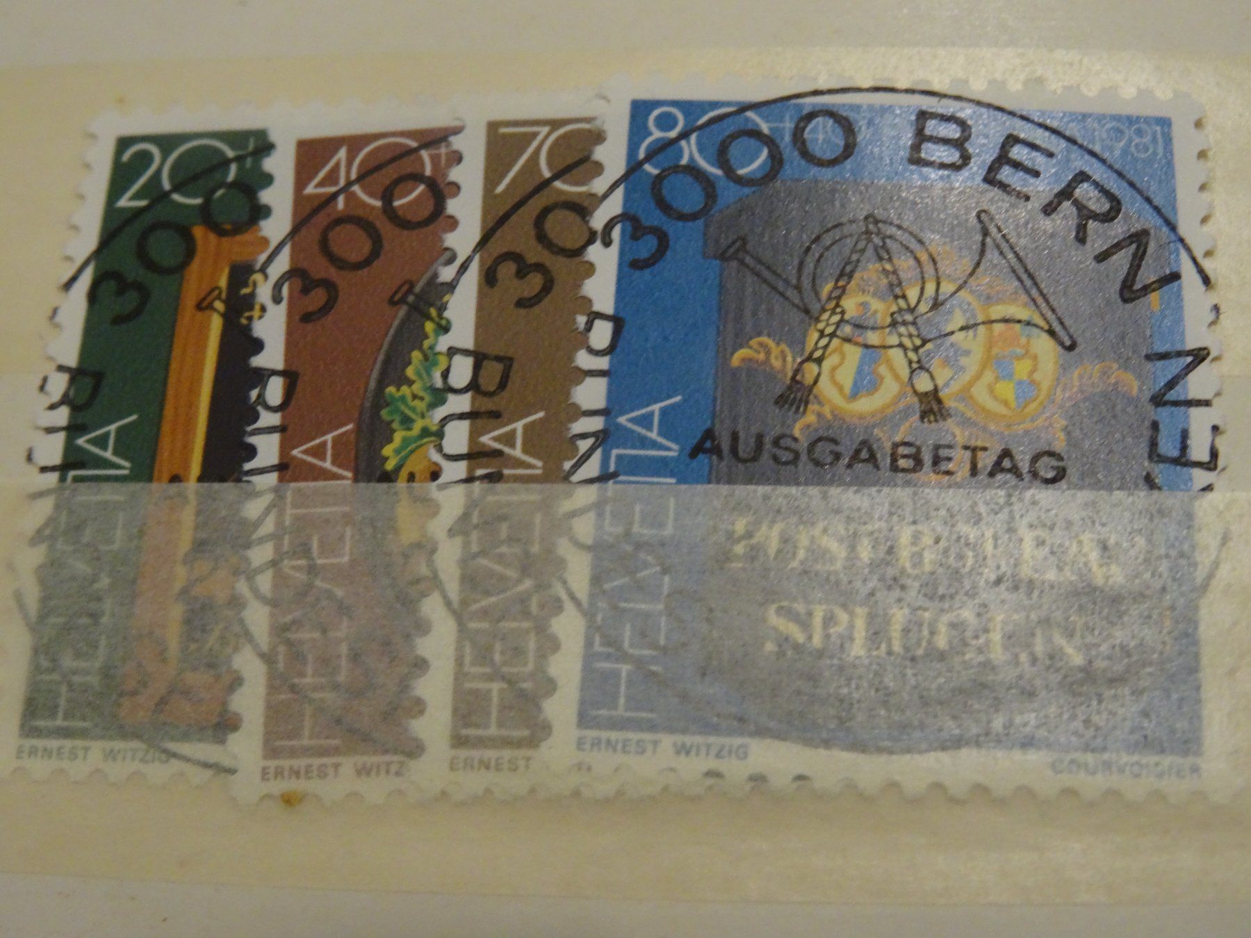 Alle Briefmarken: 1981 Pro Juventute ET-VOLL – Gebraucht aus Olten von pechsisa1
