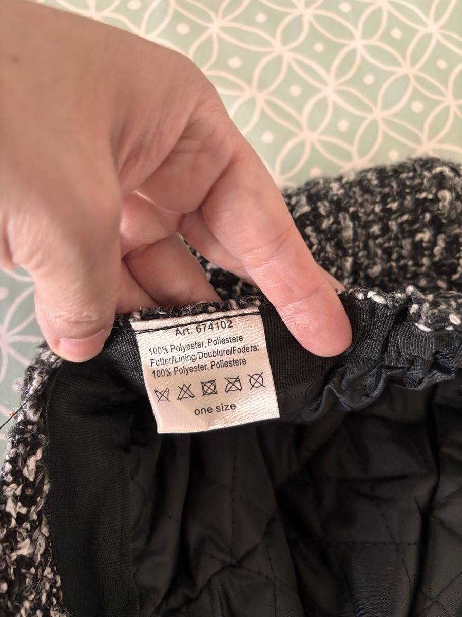 Copricapi, berretti & cappellini: Damen Barett Tweed Grösse One Size neuwertig – Usato da Basel venduto da Pureza82 1