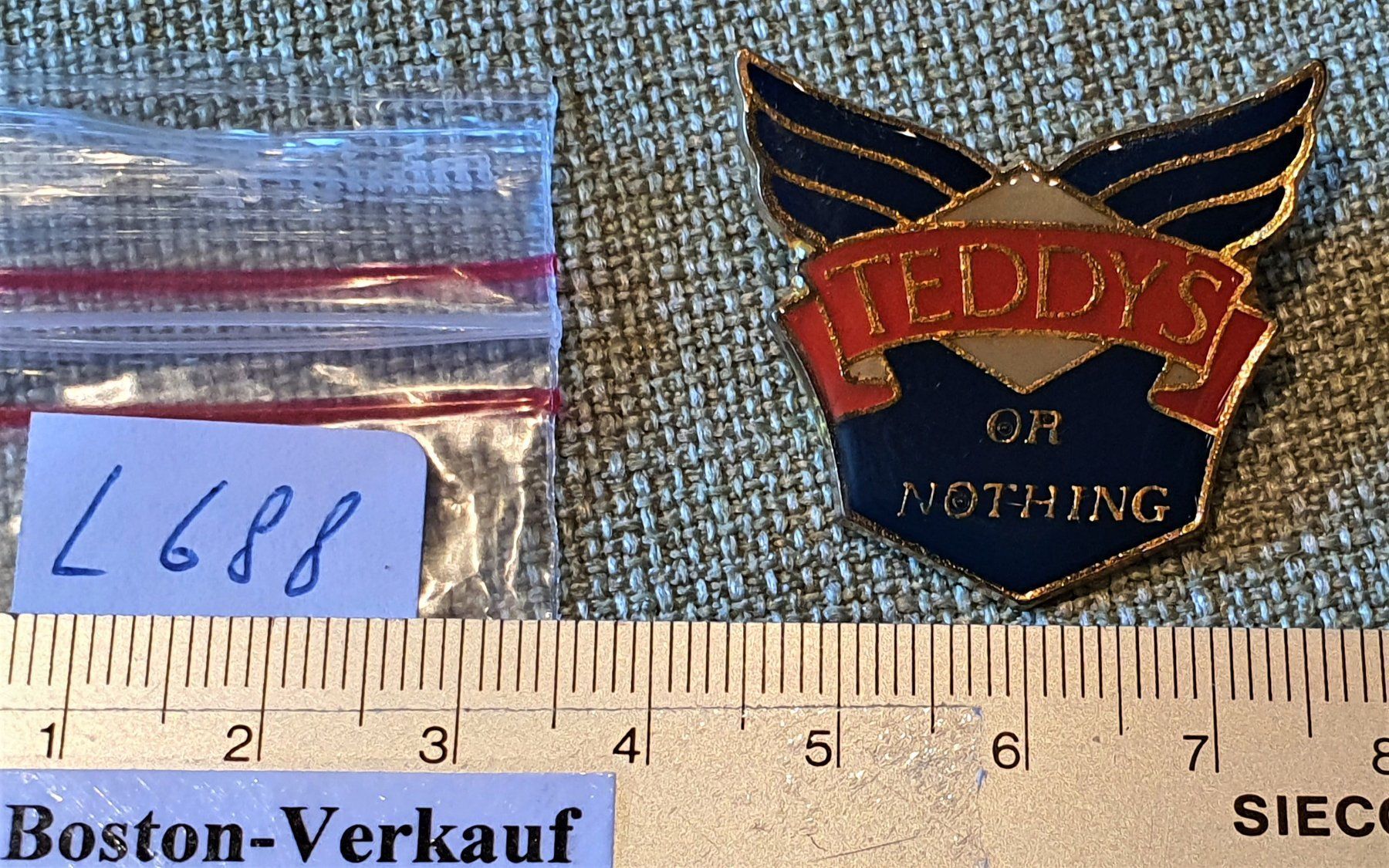 Spille & Fermagli: L688 - Brosche TEDDY'S OR NOTHING – Usato da Reinach BL venduto da Boston-Verkauf 2