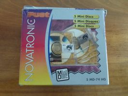 Minidisk Minidisc 4 Stück Novatronic 74 min