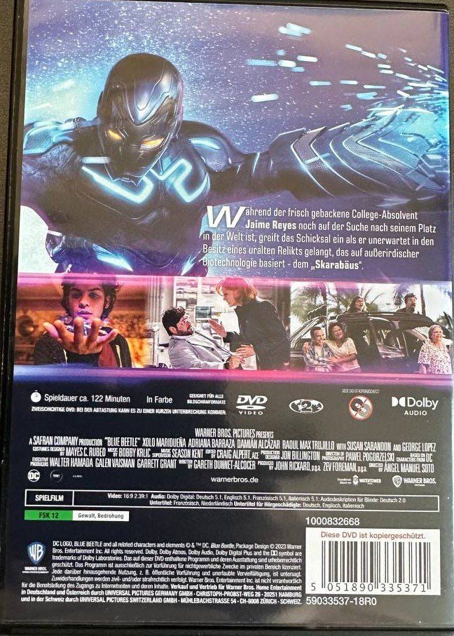 Tutti i DVDs: Blue Beetle DVD, Action, Comicverfilmung – Usato da Beringen venduto da Mantafisch1 1