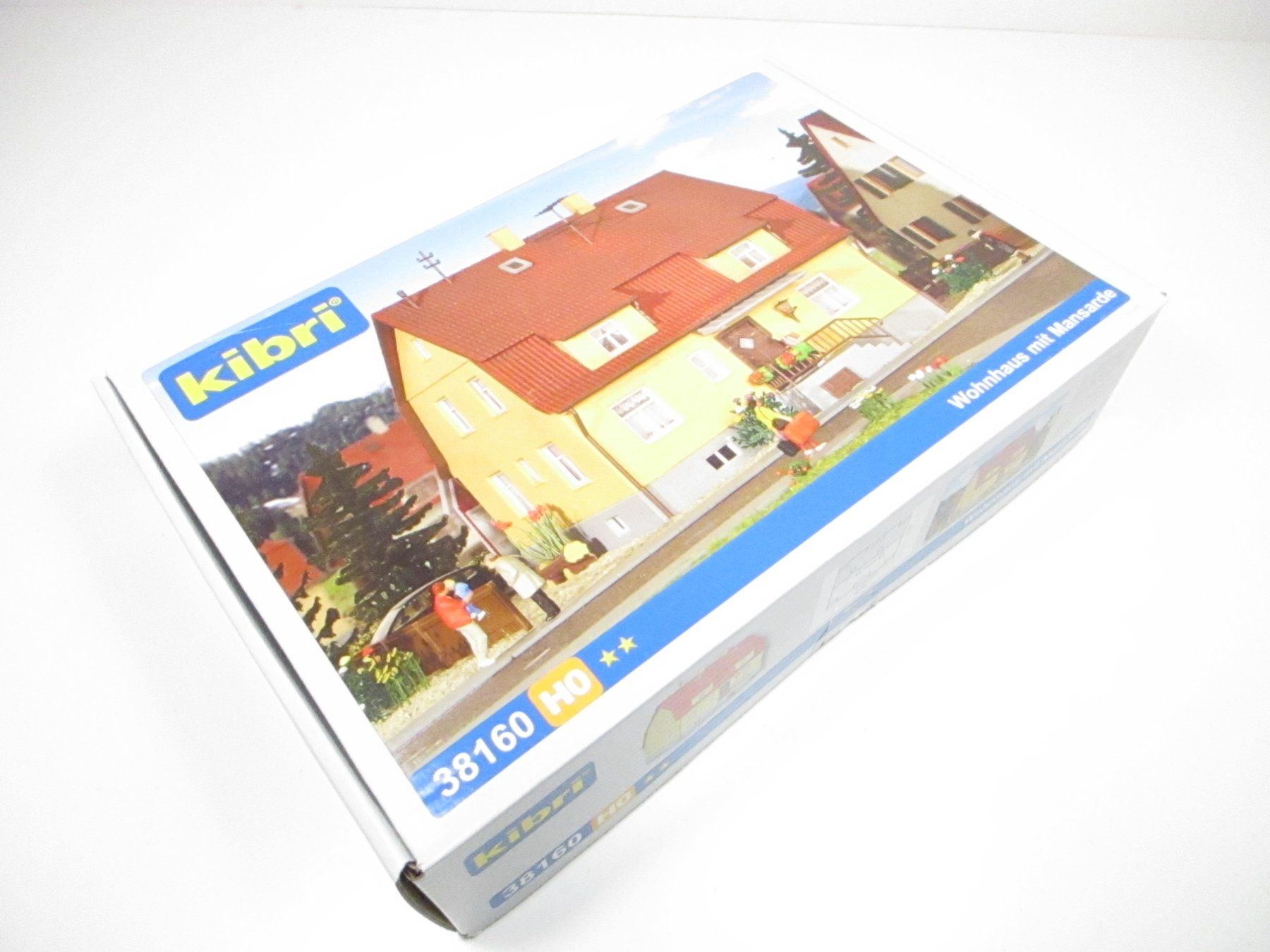 Kibri Modellini di ferrovie: Kibri H0 38160 Wohnhaus mit Mansarde – Nuovo e nell'imballaggio originale da Olten venduto da Heinrich875 1