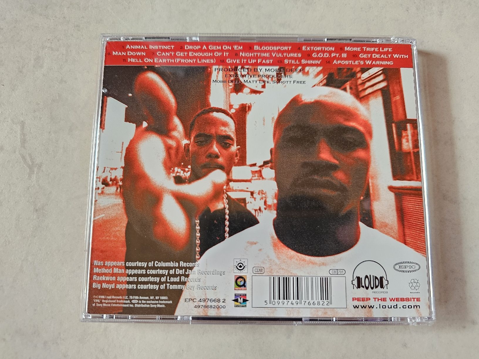 CD: Mobb Deep  -  Hell On Earth – Usato da Schneisingen venduto da backstore24 1