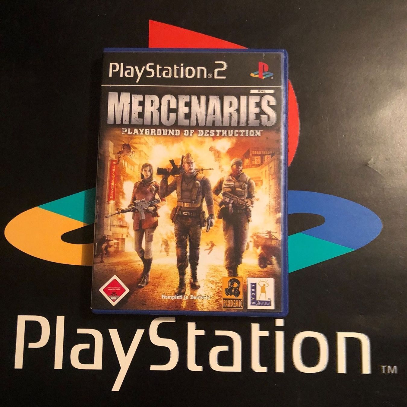 Spiele: Mercenaries für PS2 – Gebraucht aus Kestenholz von Mad18