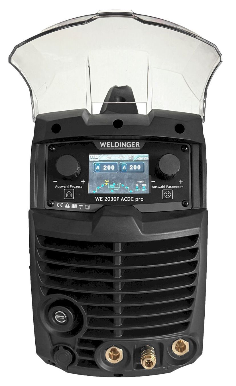 Saldatori: WELDINGER WE 2030P AC/DC pro digital WIG – Nuovo e nell'imballaggio originale da Bottighofen venduto da zaap 4