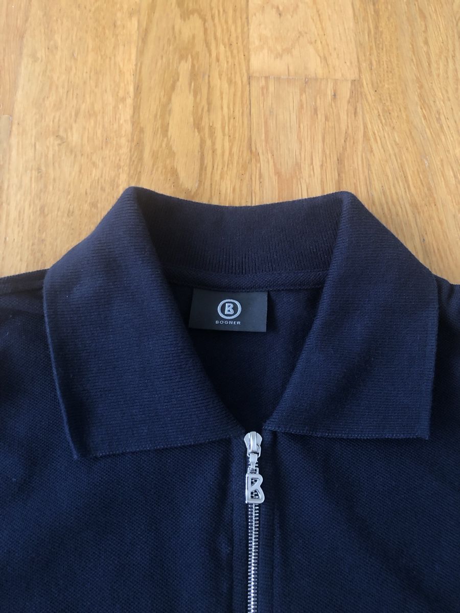 Bogner Magliette Polo: Bogner Poloshirt T-Shirt Gr. 44/S Baumwolle Half-Zip – Nuovo (secondo la descrizione) da Winterthur venduto da GinaMila 1