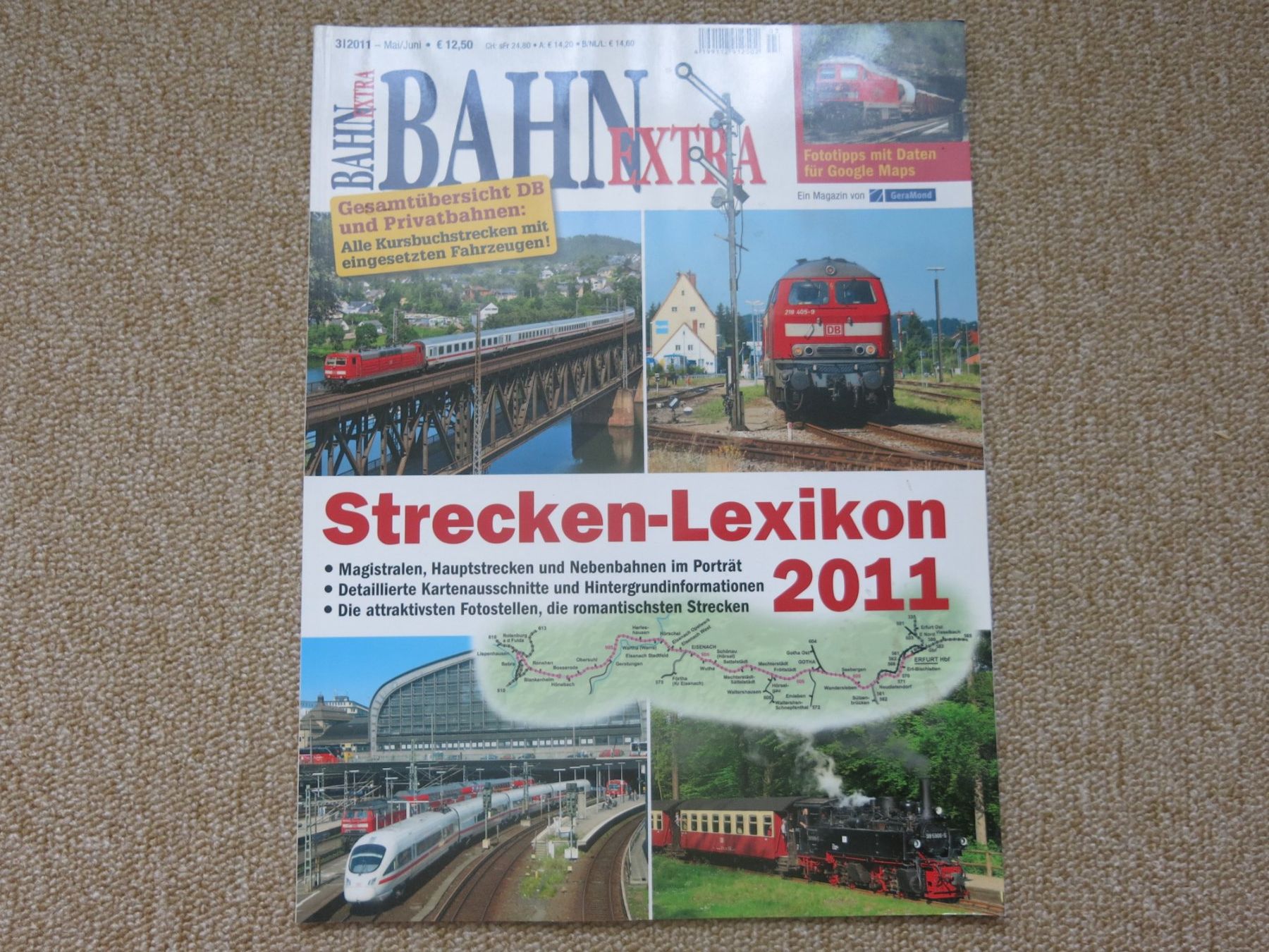 Zeitschriften & Magazine: BAHN EXTRA Strecken-Lexikon 3/2011 – Gebraucht aus Birsfelden von myshop