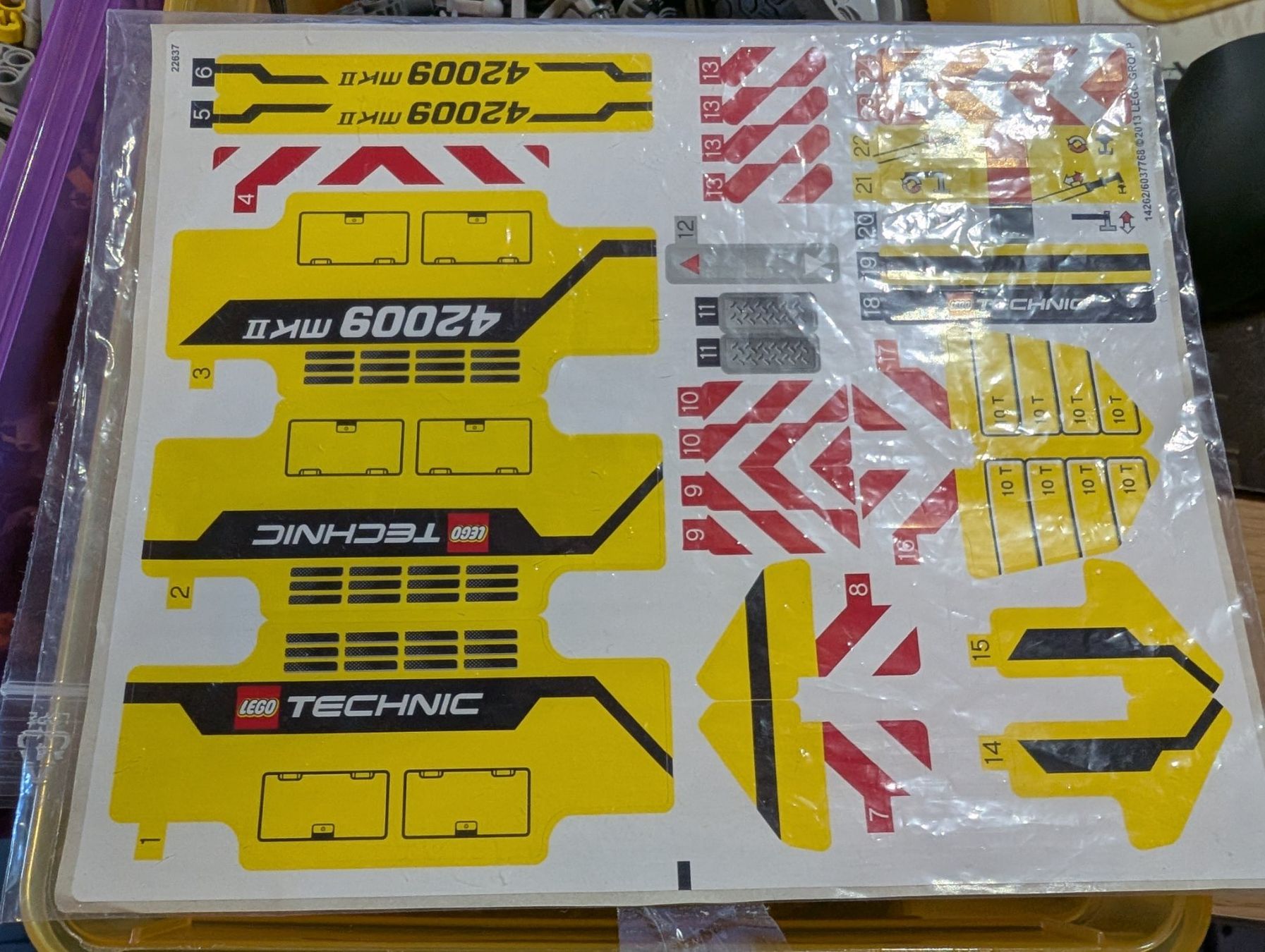 Lego Kit di costruzioni: Lego Technic 42009 Mobiler Kranwagen – Usato da Oppligen venduto da Pin-Fall-Shop 3