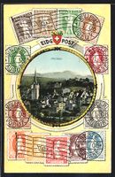 Herisau, Teilansicht im Briefmarken-Pass