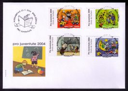 2004_J373B-76B_Pro Juv._23.11.04_FDC BOGENMARKEN m.Rand_VO !