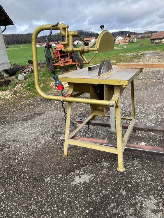 Scies: scie circulaire aligneuse de chantier – D'occasion à Bourrignon par filledemai 1