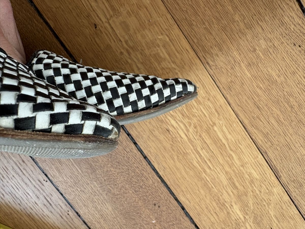 Scarpe da donna: Karierte Schuhe Objects Mirror Gr. 36 (36.5) – Usato da Zürich venduto da triangular 5