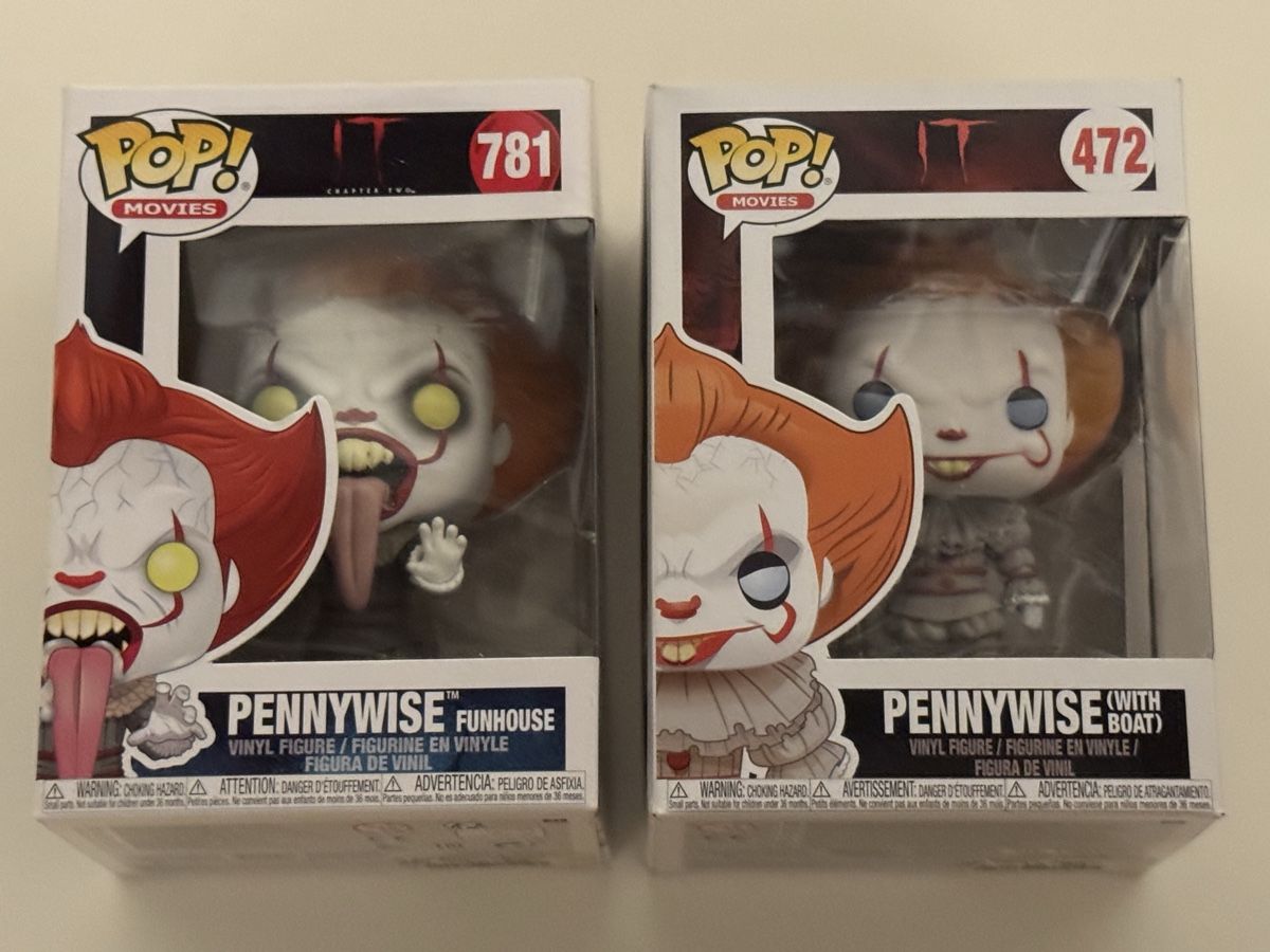 Funko Statuette: Funko Pop! Pennywise 472 & 781 – Nuovo (secondo la descrizione) da Winterthur venduto da Kev_Scha14 3