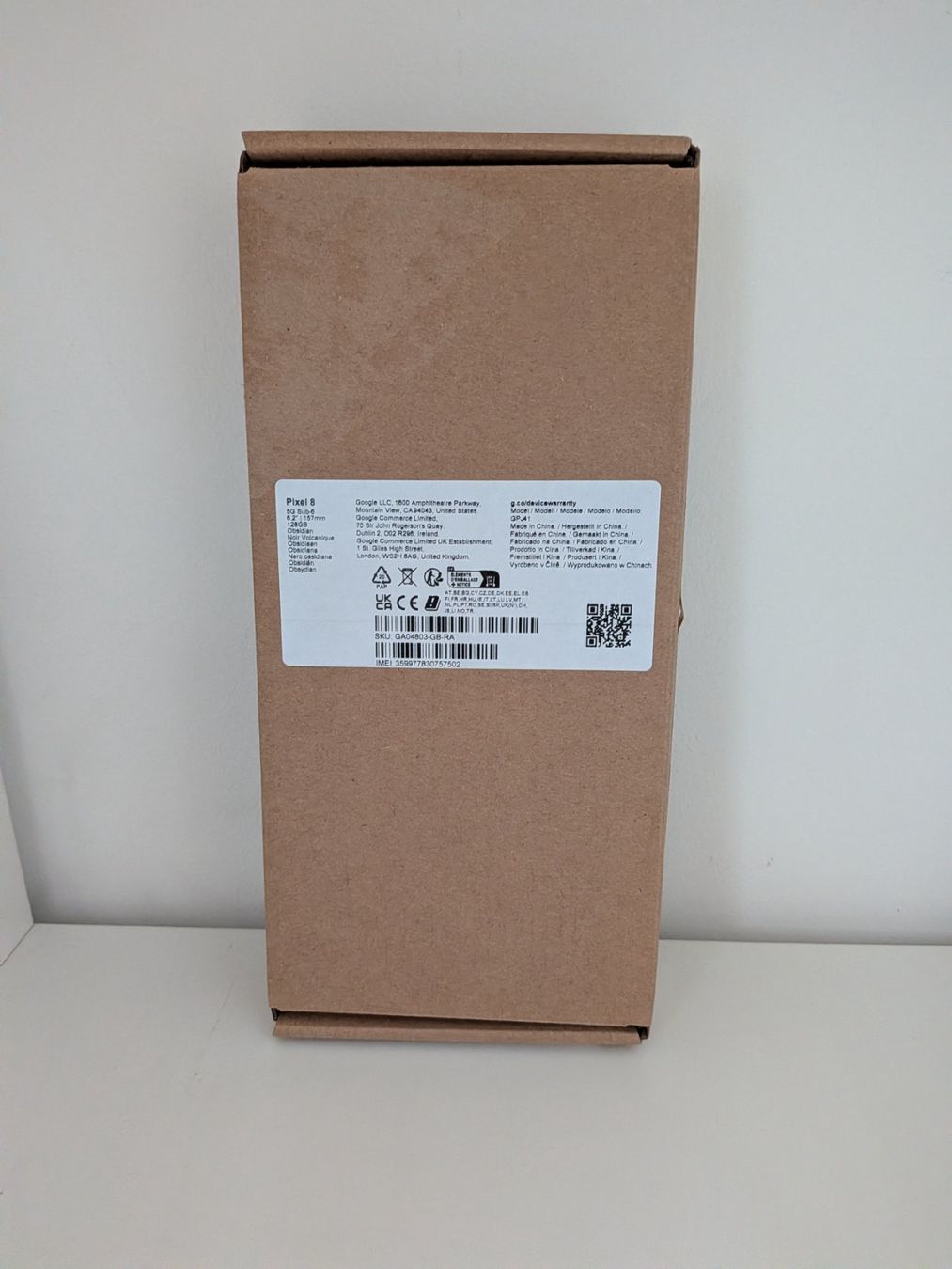 Google Telefoni cellulari / Smartphones: Google Pixel 8, Obsidian, 128GB,  6.20", SIM + eSIM, 5G – Nuovo (secondo la descrizione) da Winterthur venduto da Thomy-G 1