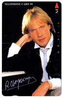 Richard Clayderman - seltene ungebrauchte Japan Telefonkarte