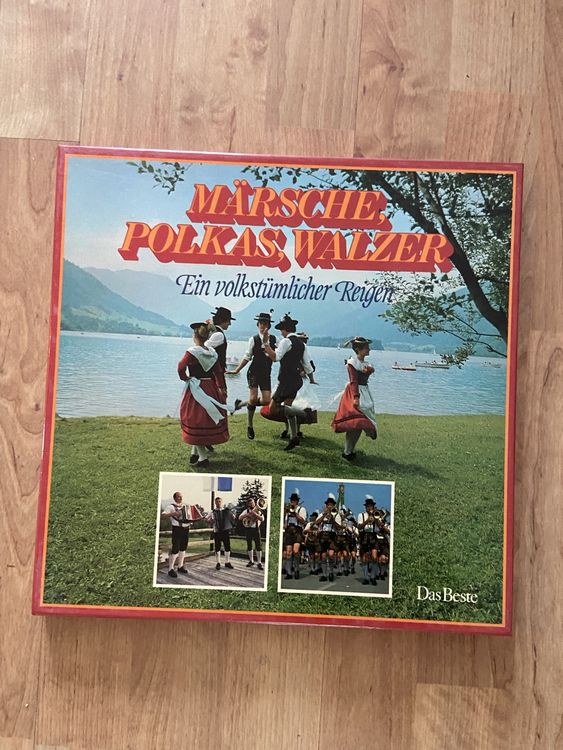 Märsche, Polkas, Walzer - Schallplatten-Box (Gebraucht) in Brüttisellen ...