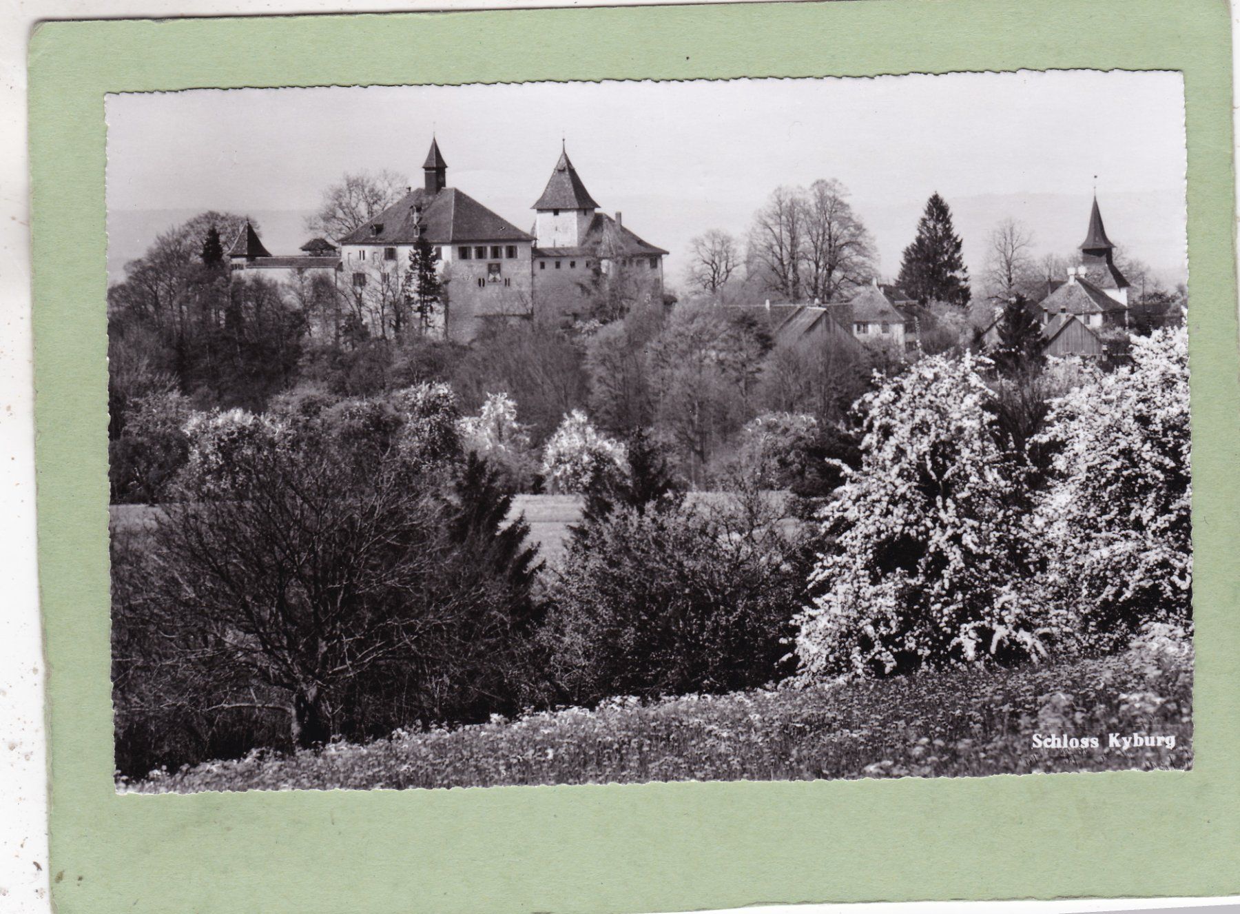 Cartes postales: Schloss Kyburg 1956 – D'occasion à Herisau par Lisegrat2008
