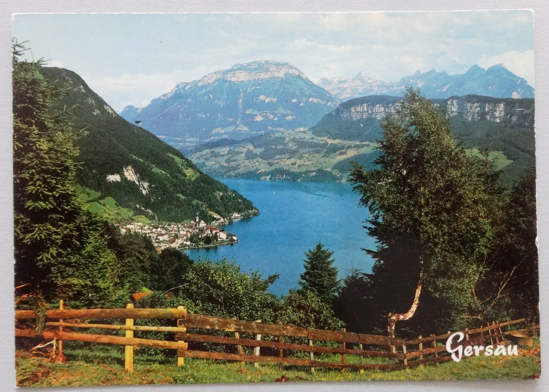 Ansichtskarten: Gersau am Vierwaldstättersee – Gebraucht aus Fétigny von Billy2miny