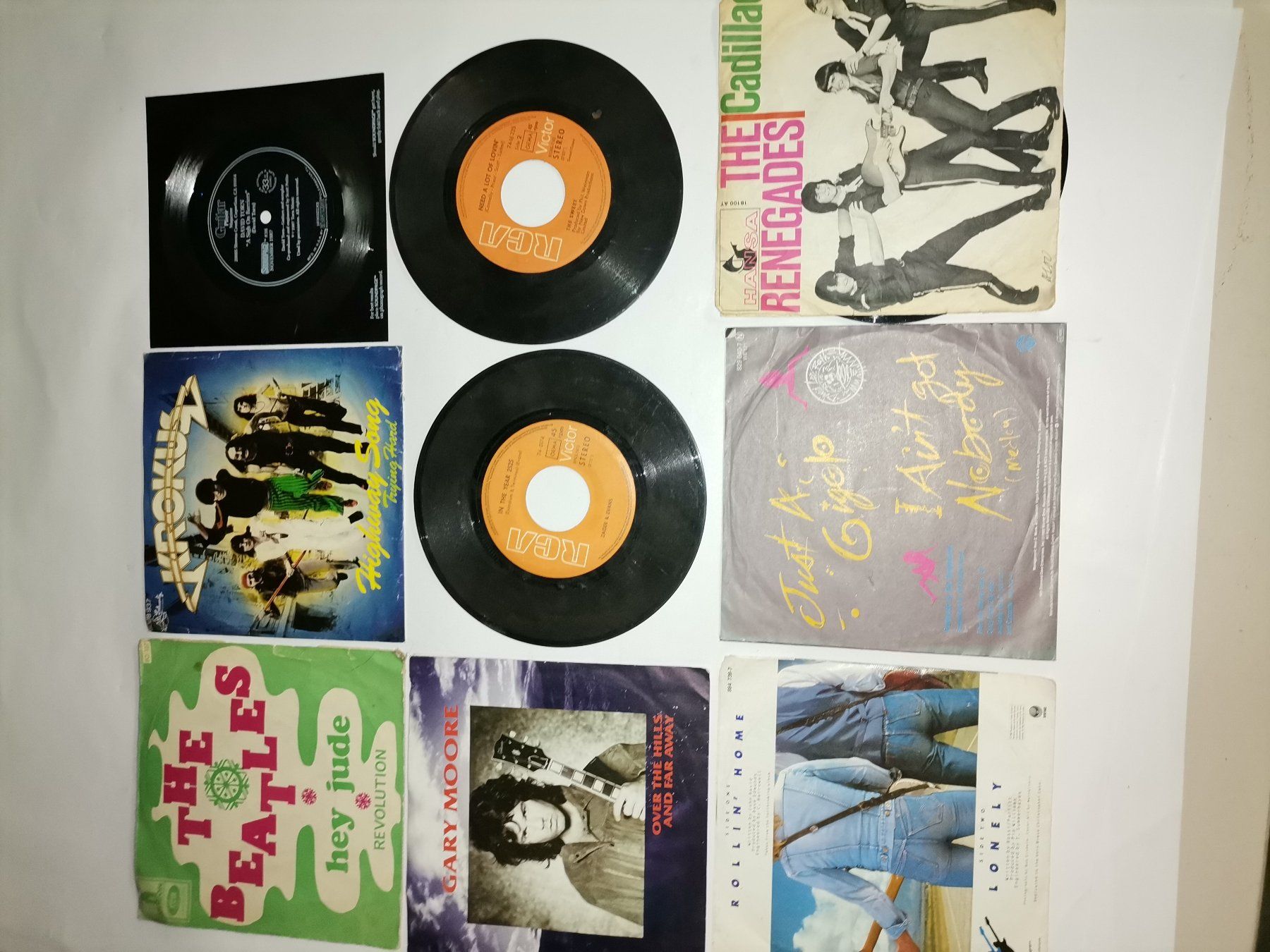 Dischi in vinile: Singles Rock & Pop Kollektion – Usato da Kleindöttingen venduto da Katze99