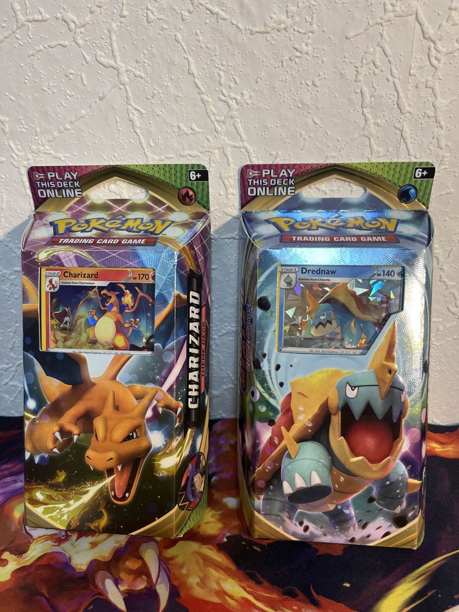 Giochi: Pokémon Charizard & Drednaw Themendecks – Nuovo e nell'imballaggio originale da Trübbach venduto da Mansur93