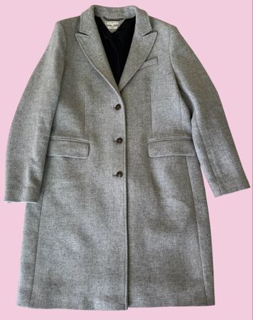 Tommy Hilfiger Damen Wollmantel, Grau, Gr. 42 😍