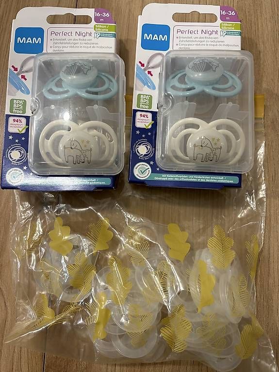 Pasti del neonato: Tétines MAM PERFEC NIGHT – Usato da Nods venduto da wid_2lbx