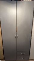 Kleiderschrank Grau