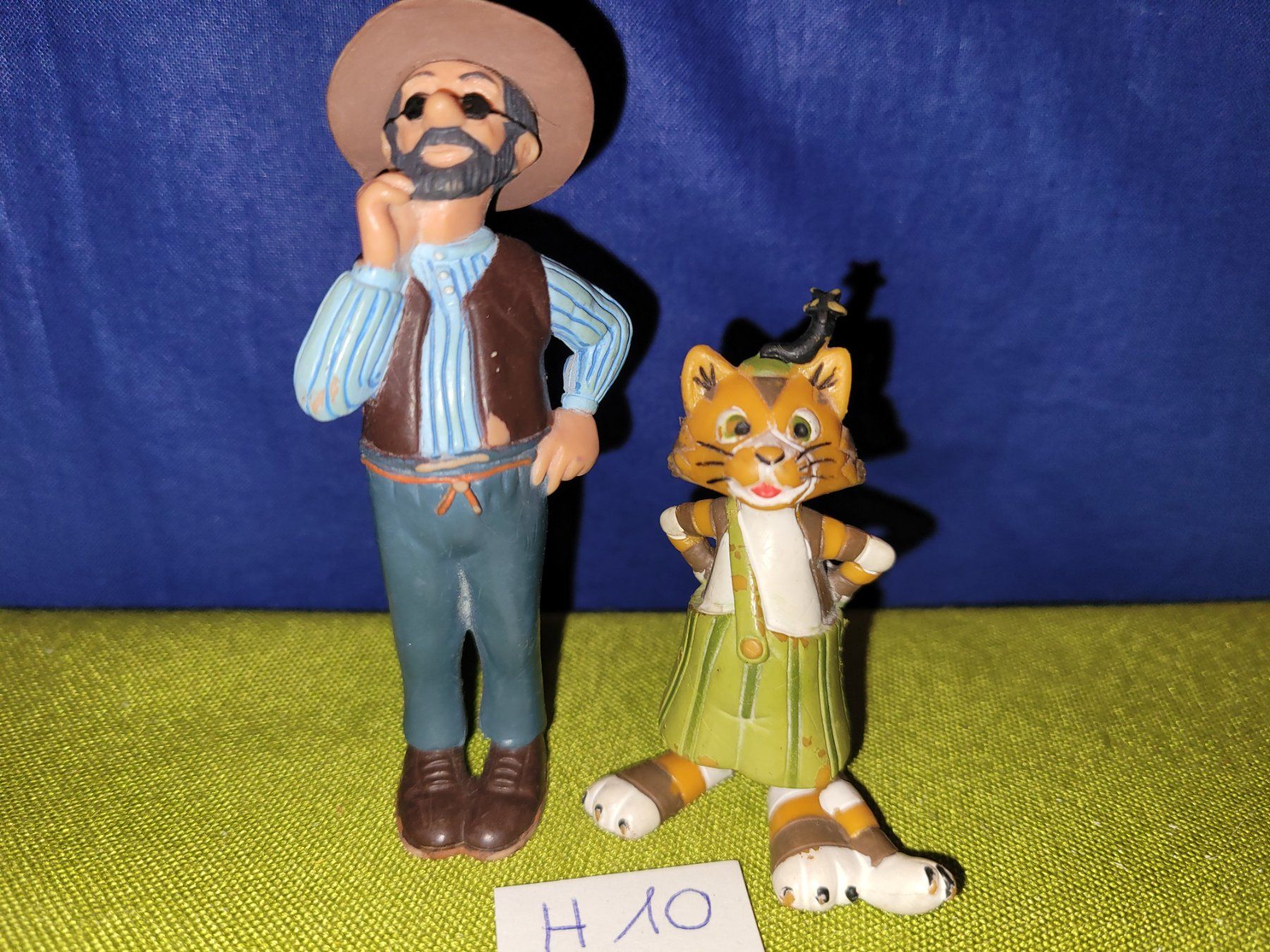 Bullyland Figuren: Bullyland Pettersson und Findus H10 – Gebraucht aus Aarberg von