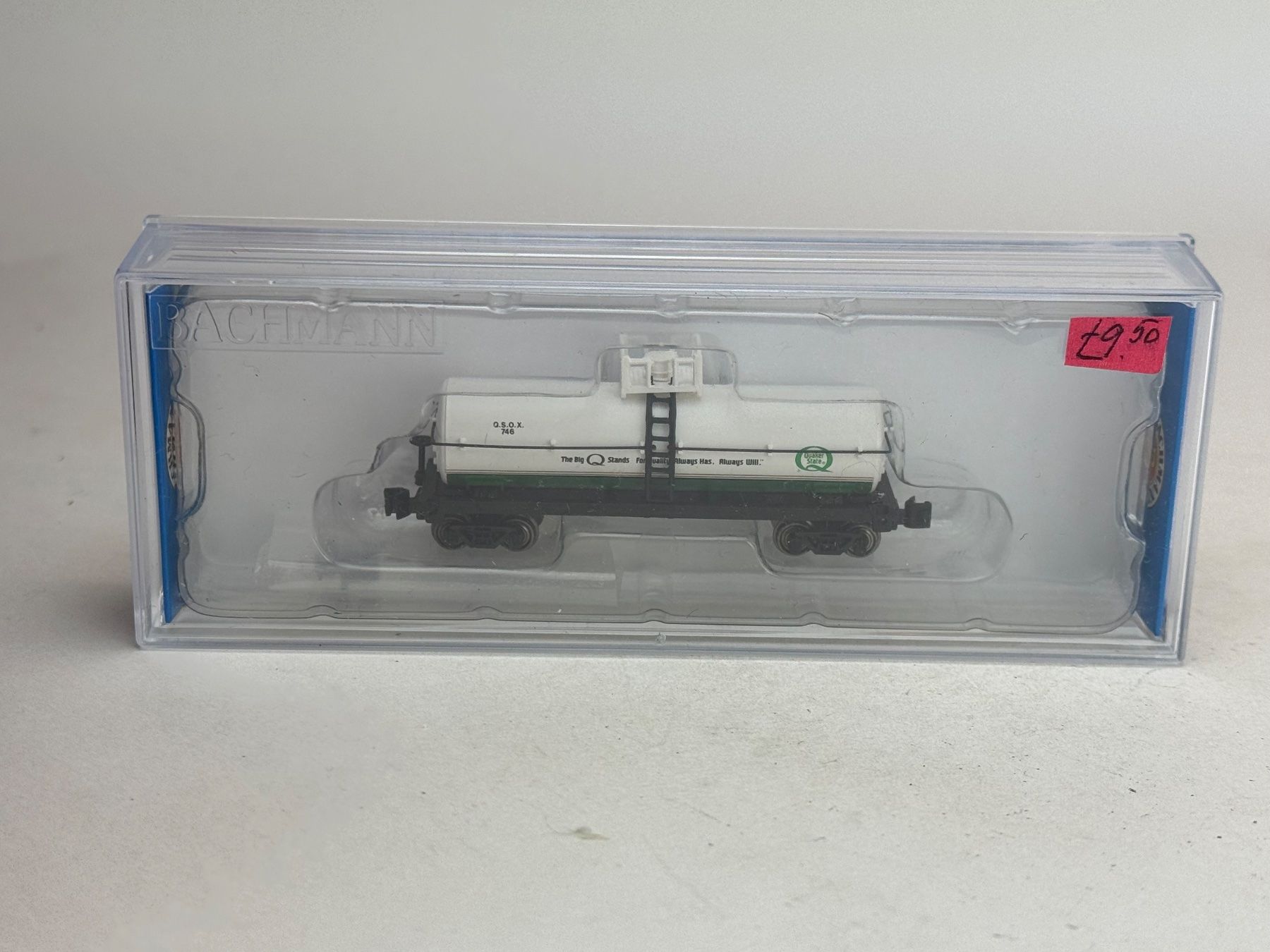 Modelleisenbahnen: EX-  Bachmann Kesselwagen Quaker State – Gebraucht aus Elm von Wikmtz