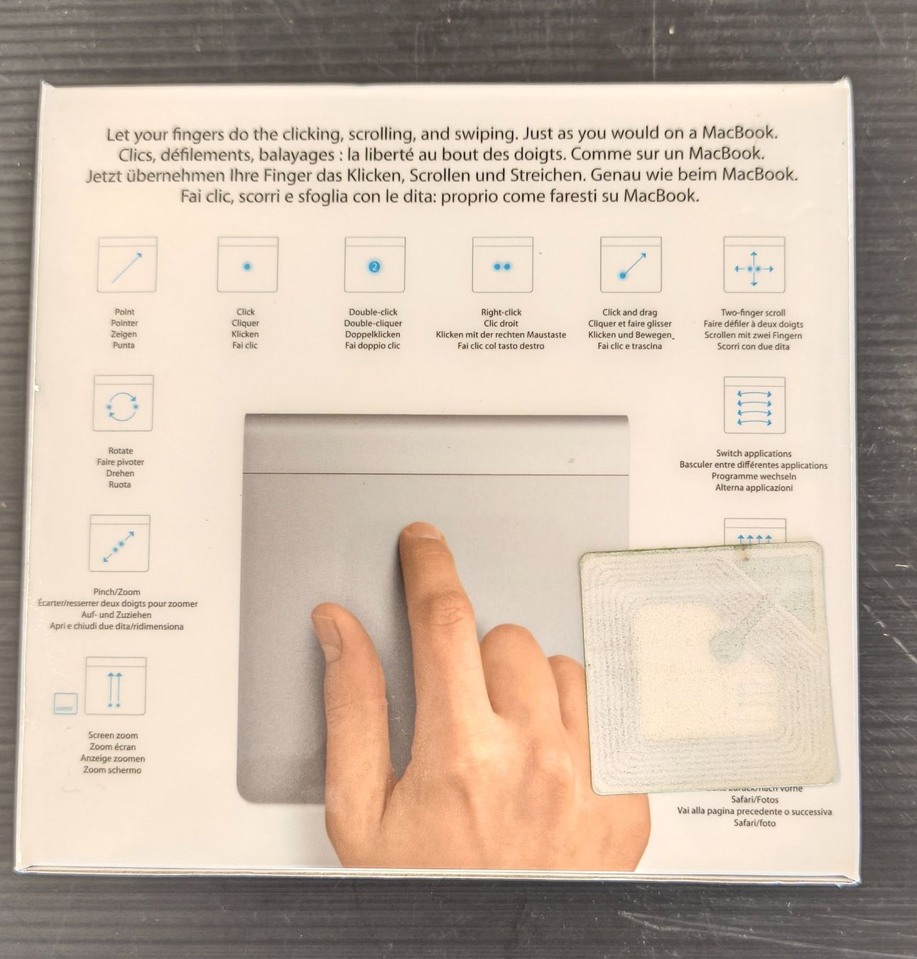 Apple Mouse: Apple Magic Trackpad (OVP) Model A1339 – Nuovo e nell'imballaggio originale da Basel venduto da bk_brockibasel 1