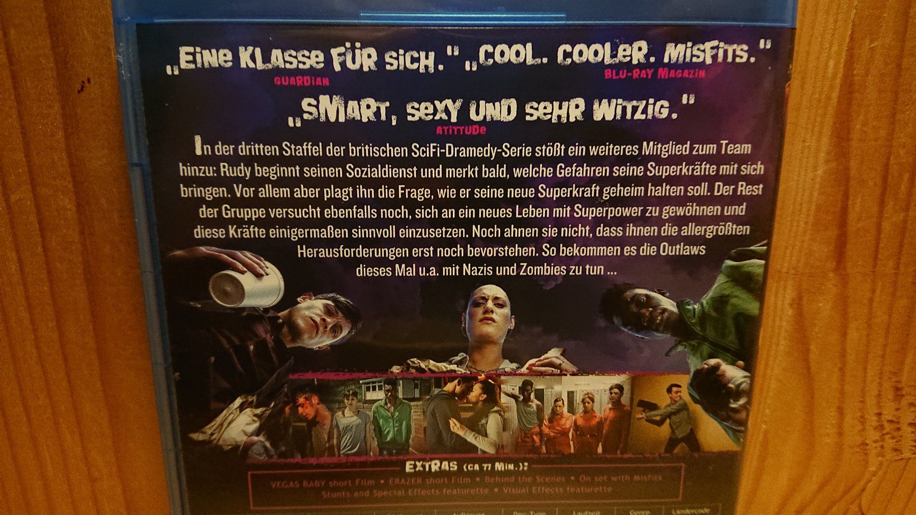 Tutti i DVDs: MISFITS Staffel 3 auf Blu-Ray – Usato da Wilderswil venduto da Exebub 2