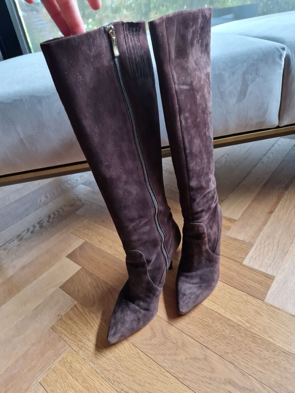 Scarpe da donna: Via Spiga suede boots size US 7.5 – Usato da Adliswil venduto da fashionholic 1
