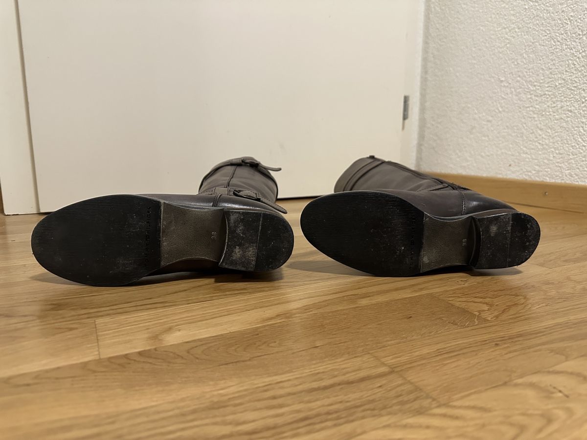 Tommy Hilfiger Scarpe da donna: Tommy Hilfiger Lederstiefel, Gr. 38 – Nuovo (secondo la descrizione) da Bolligen venduto da Bluejean1 2