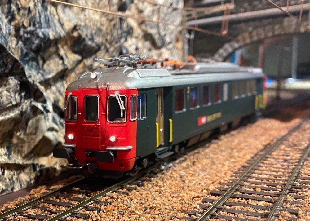 Piko Modellini di ferrovie: Piko RBe 4/4 1403 – Nuovo (secondo la descrizione) da Riehen venduto da ambriarni