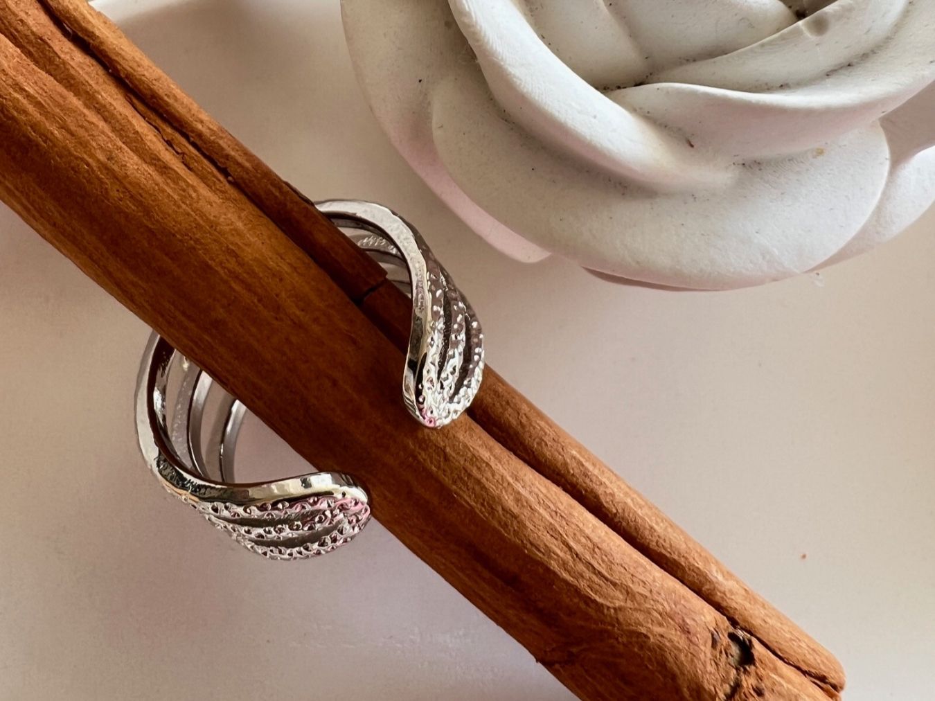 Anelli: Bague avec Labradorite - Labradorit Edelstahlring – Nuovo (secondo la descrizione) da Pully venduto da sunaddict 4