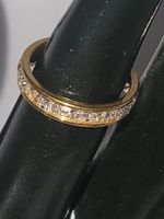 Ring goldfarben mit Zirkonia, wedding, the ring, cadeaux ❣️